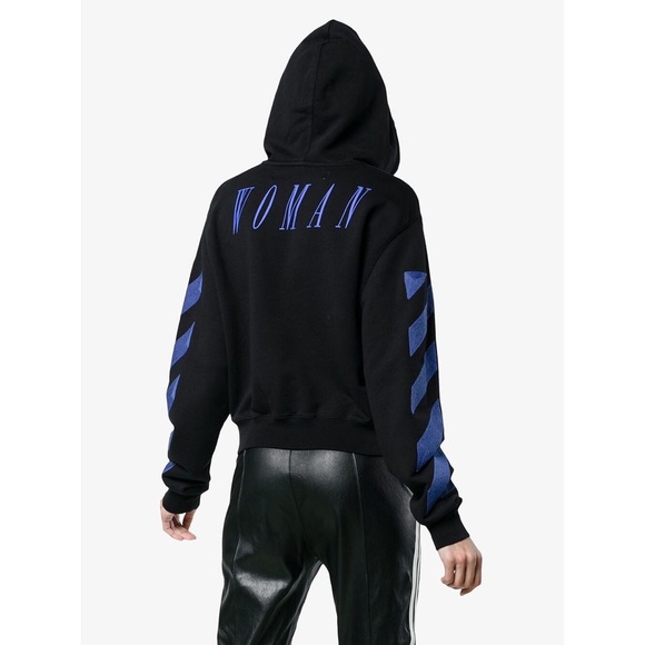 Off White C/O Virgil Abloh Princess Cotton Hoodie - Picture 4 of 8